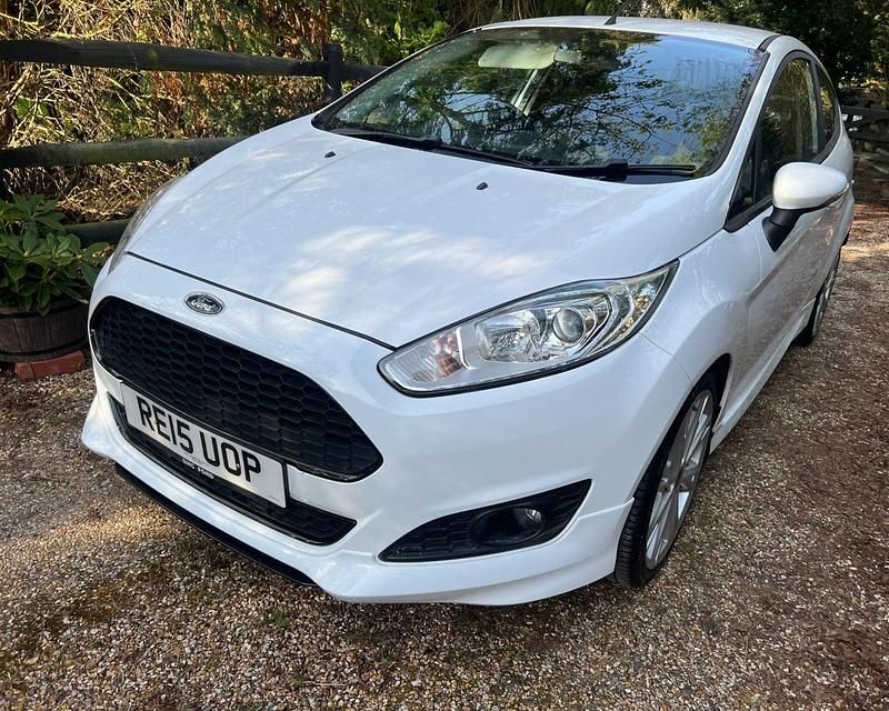Used Ford Fiesta Zetec 125 HP (91 kW) 2015 White Hatchback