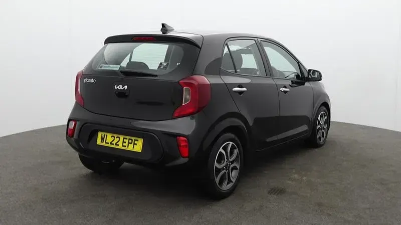 Used Kia Picanto 67 HP (49 kW) 2022 Black Hatchback