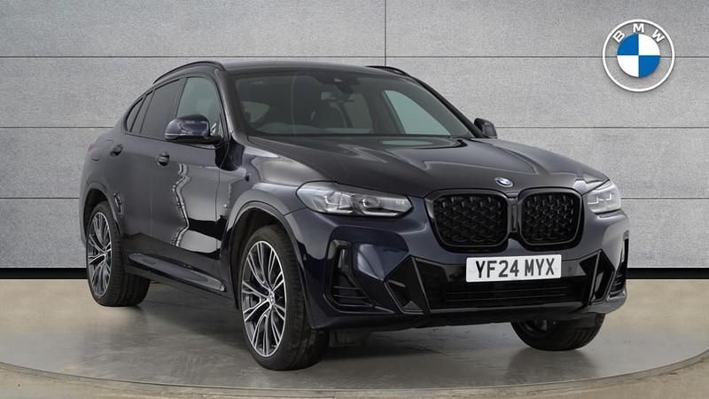 Black Used 2024 BMW X4 M Sport SUV | £44,850 (Fair price) - Image 1/4