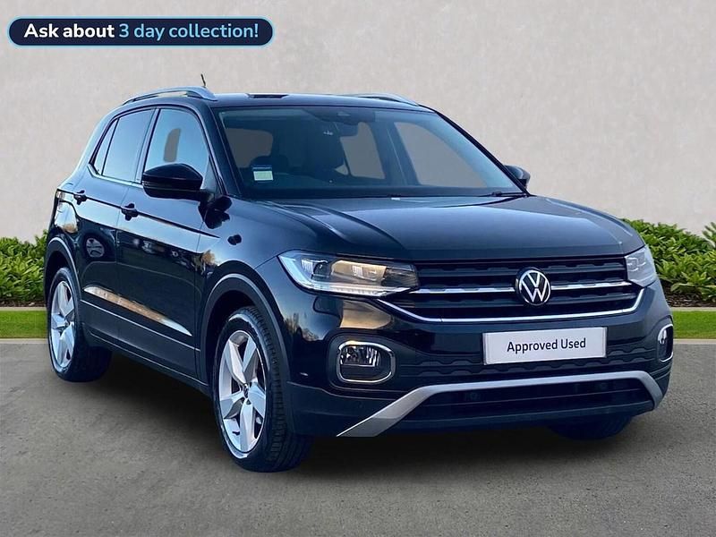 Black Used 2022 VW T-Cross SEL SUV | £14,897 (Fair price) - Image 1/2