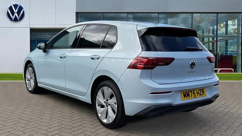 Used VW Golf VIII Match 115 HP (84 kW) 2025 Crystal ice blue metallic