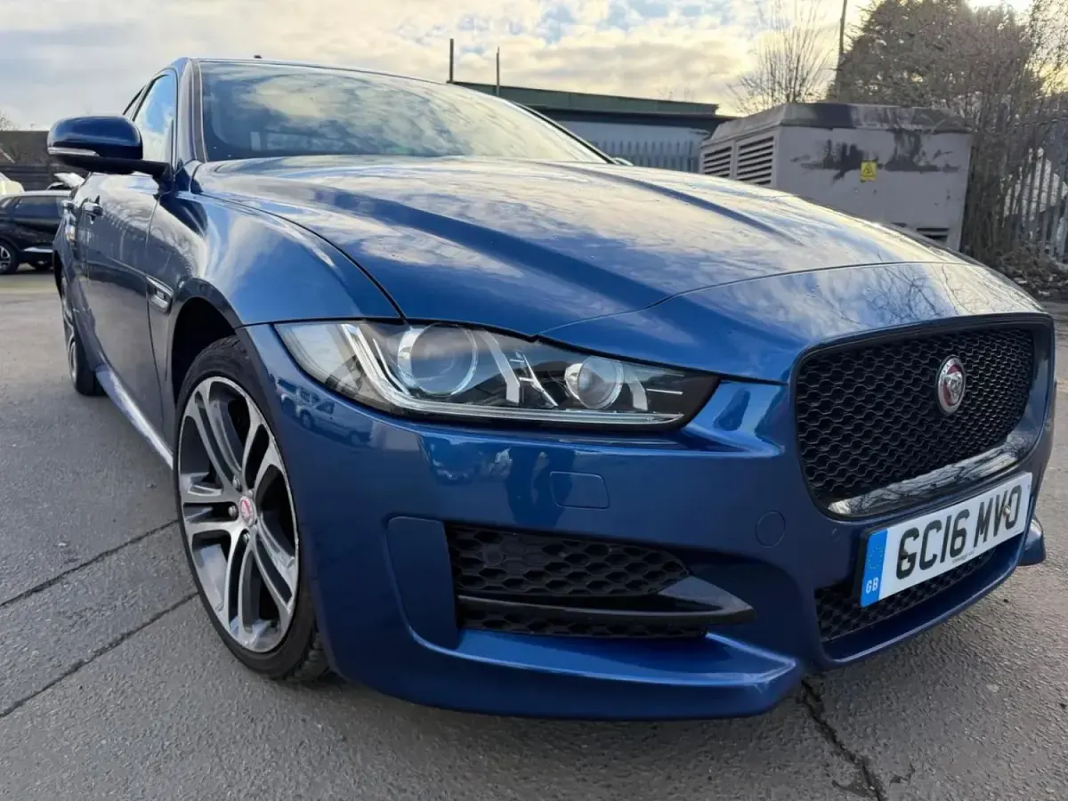 Used Jaguar XE R-Sport 2016 Blue Sedan