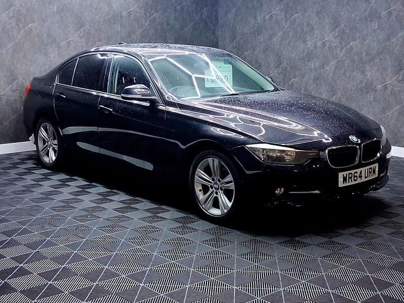 Used BMW 320 Sport Line 2014 Black Sedan