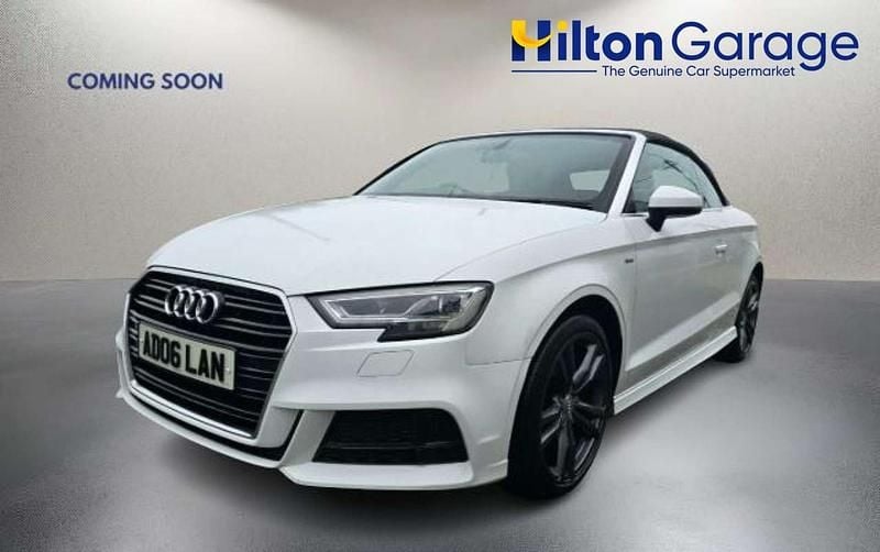 Used Audi A3 Cabriolet S-Line 2017 White Cabriolet