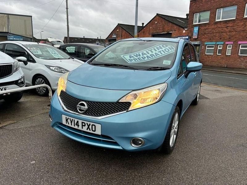 Used Nissan Note Acenta Premium 98 HP (72 kW) 2014 Blue Hatchback