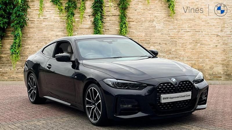 Black Used 2021 BMW 430 M Sport Coupe | £30,944 (Fair price) - Image 1/4