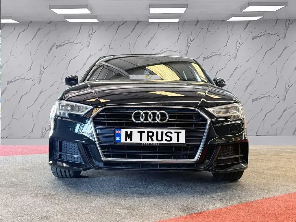 Used Audi A3 Sportback S-Line 150 HP (110 kW) 2019 Black Hatchback