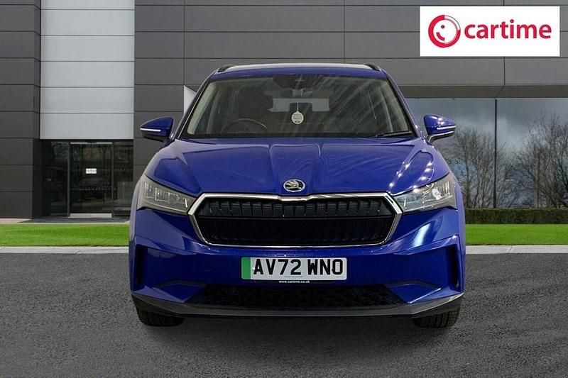 Used Skoda Enyaq iV ecoSuite 131 kW (179 HP) 2022 Blue SUV