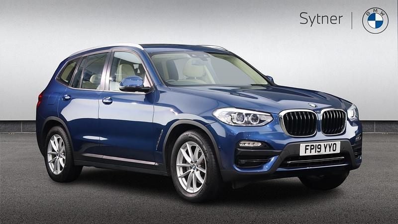 Blue Used 2019 BMW X3 SUV | £21,500 (Good price) - Image 1/4