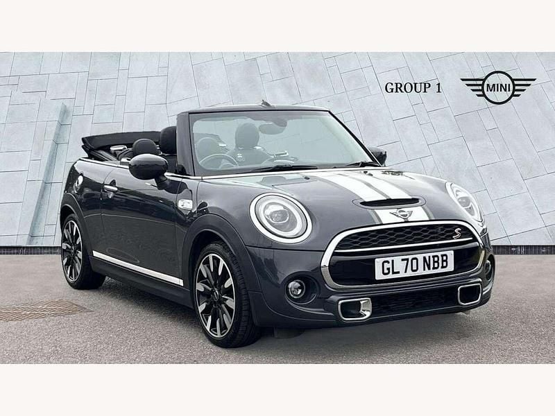 Grey Used 2021 Mini Cooper S Cabriolet Exclusive Cabriolet | £18,875 (Good price) - Image 1/4