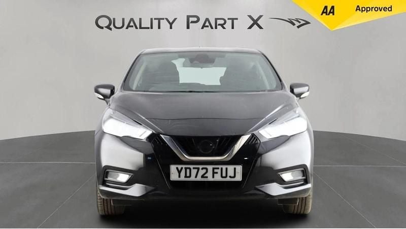 Used Nissan Micra Acenta 92 HP (67 kW) 2022 Black Hatchback