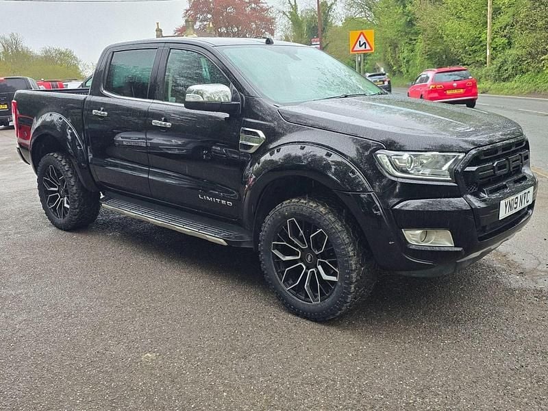 Used Ford Ranger Limited 2019 Black Pickup