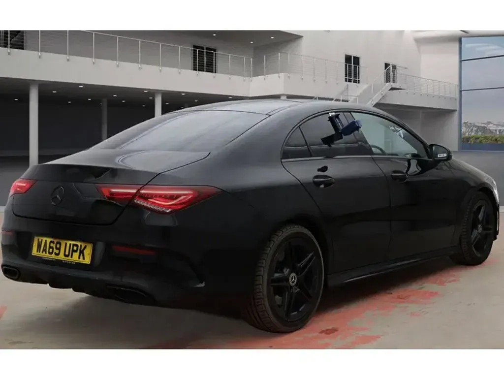 Used Mercedes CLA220 AMG Line Premium Plus 2019 Black Coupe