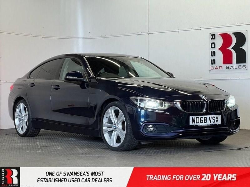 Used BMW 420 Sport Line 190 HP (139 kW) 2019 Blue Coupe