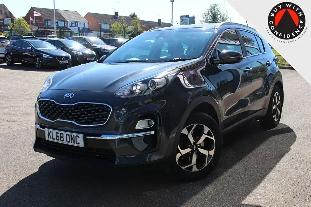 Used Kia Sportage 130 HP (95 kW) 2019 Grey SUV