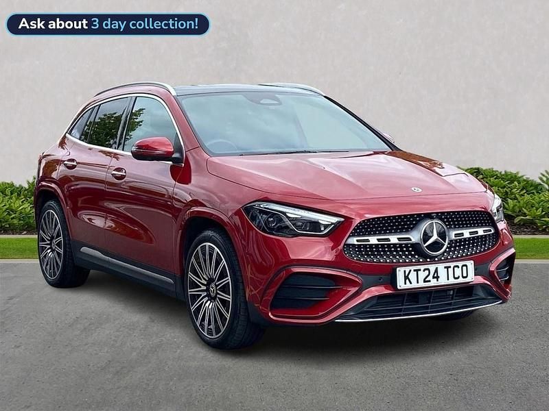 Red Used 2024 Mercedes GLA220 AMG Line Premium Plus SUV | £38,899 - Image 1/4