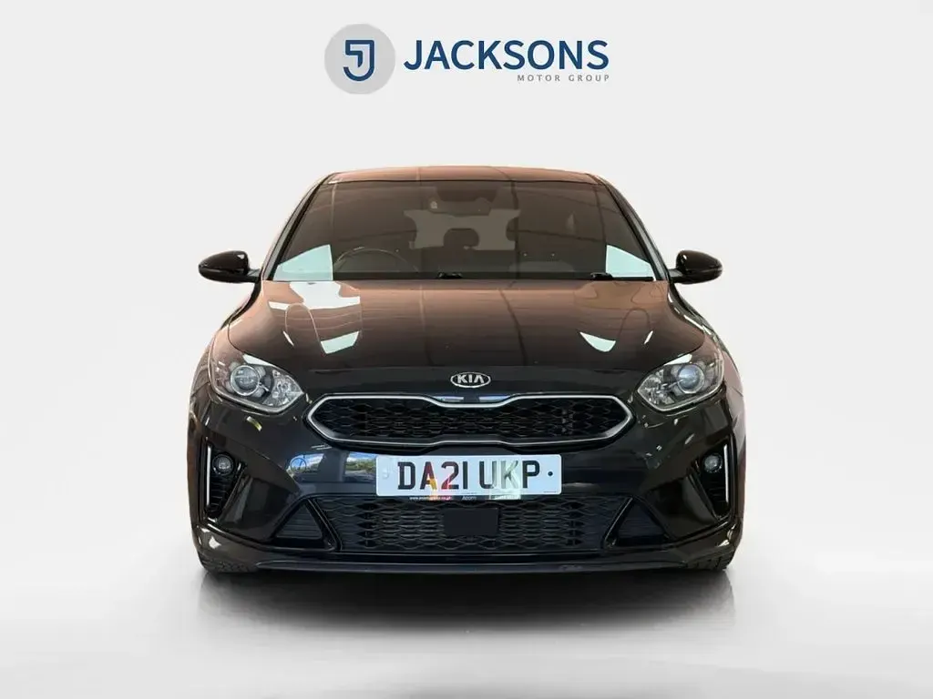 Used Kia Ceed GT-Line 136 HP (100 kW) 2021 Black Hatchback