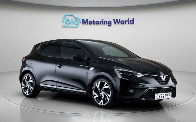 Used Renault Clio V RS Line 90 HP (66 kW) 2023 Black Hatchback