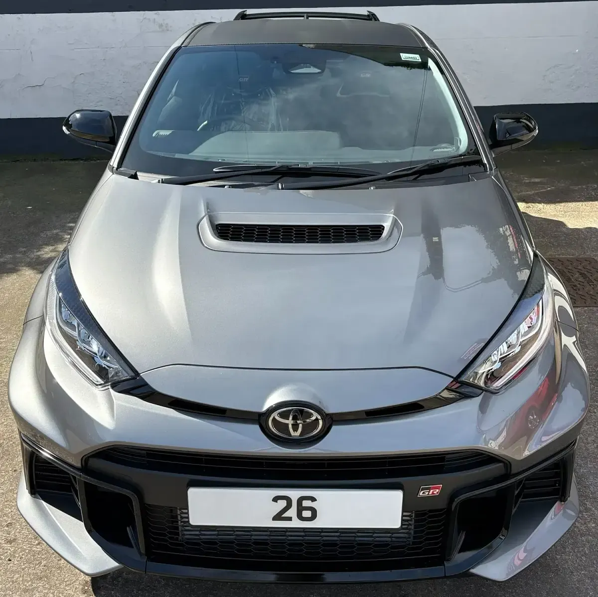 New Toyota Yaris Aero 276 HP (202 kW) 2026 Grey Hatchback