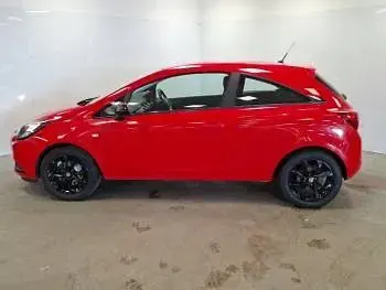 Used Vauxhall Corsa 75 HP (55 kW) 2016 Red Hatchback