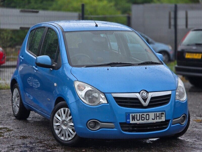 Blue Used 2010 Vauxhall Agila Club Hatchback | £1,699 (Good price) - Image 1/4