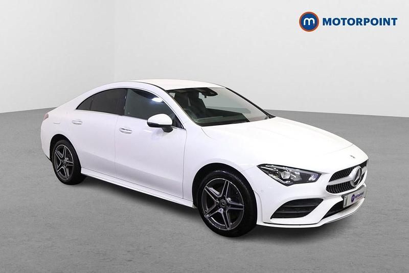 White Used 2021 Mercedes E250 AMG Line Premium Coupe | £22,949 (Fair price) - Image 1/4