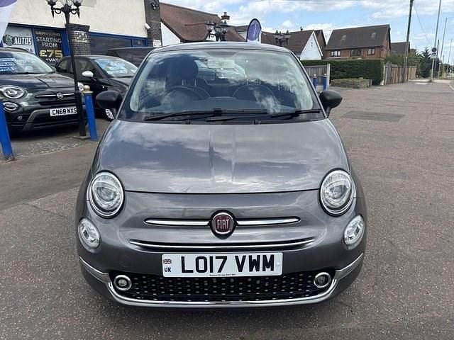 Used Fiat 500 Lounge 69 HP (50 kW) 2017 Grey Hatchback