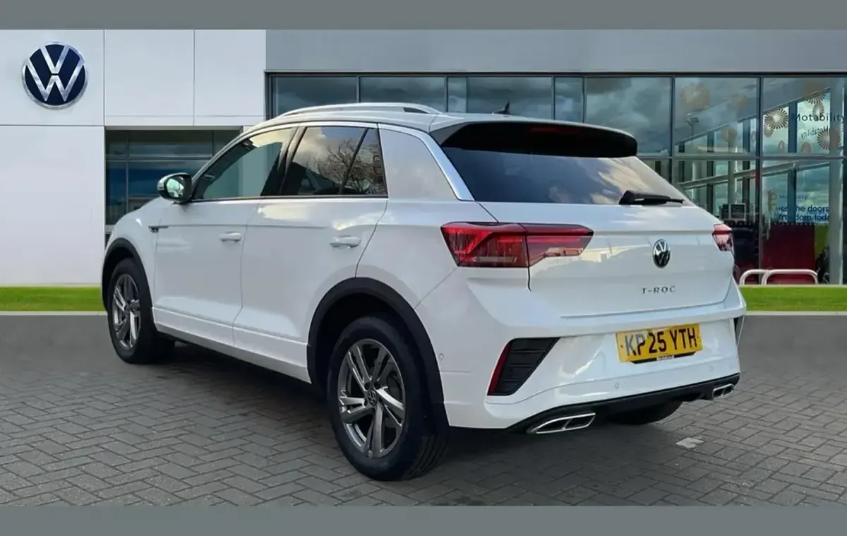 Used VW T-Roc Cabriolet R-line 147 HP (108 kW) 2025 White SUV
