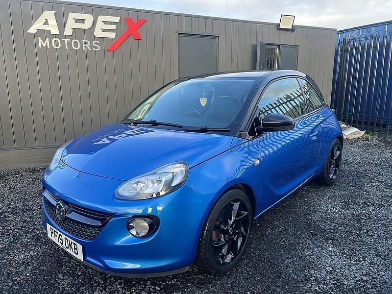 Used Vauxhall Adam 70 HP (51 kW) 2019 Blue Hatchback