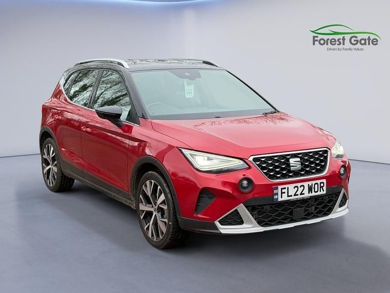 Used Seat Arona Xperience Lux 110 HP (80 kW) 2022 Red SUV