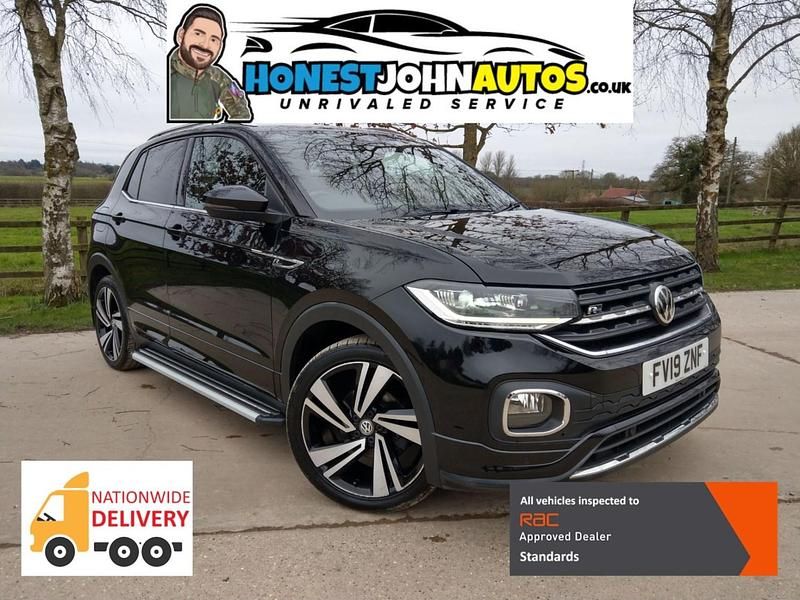 Used VW T-Cross R-line 2019 Black SUV