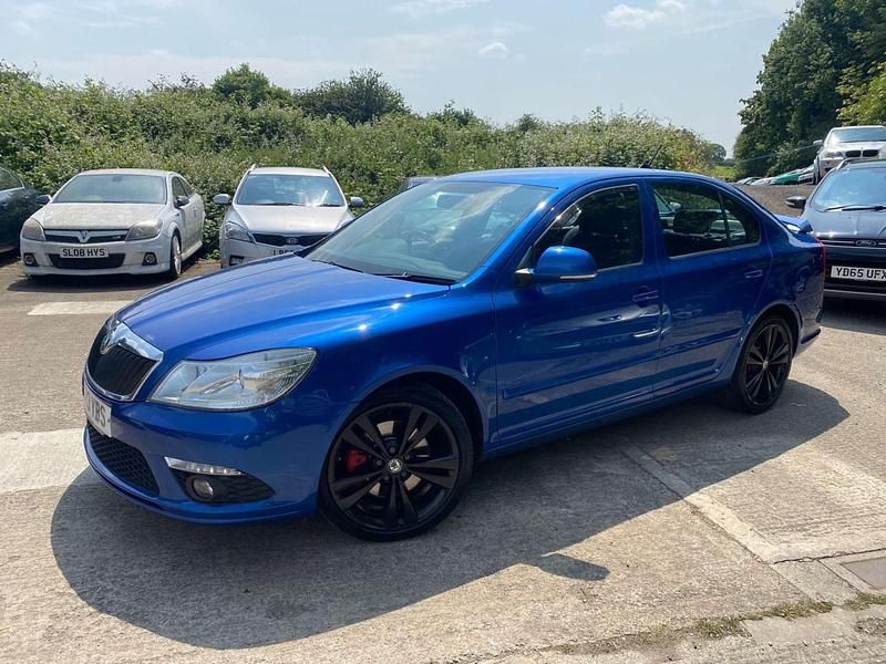 Blue Used 2013 Skoda Octavia vRS Hatchback | £2,250 (Good price) - Image 1/4