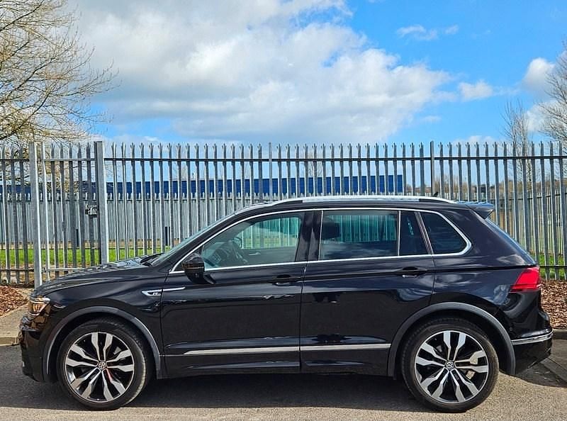 Used VW Tiguan R-line 190 HP (139 kW) 2019 Black SUV