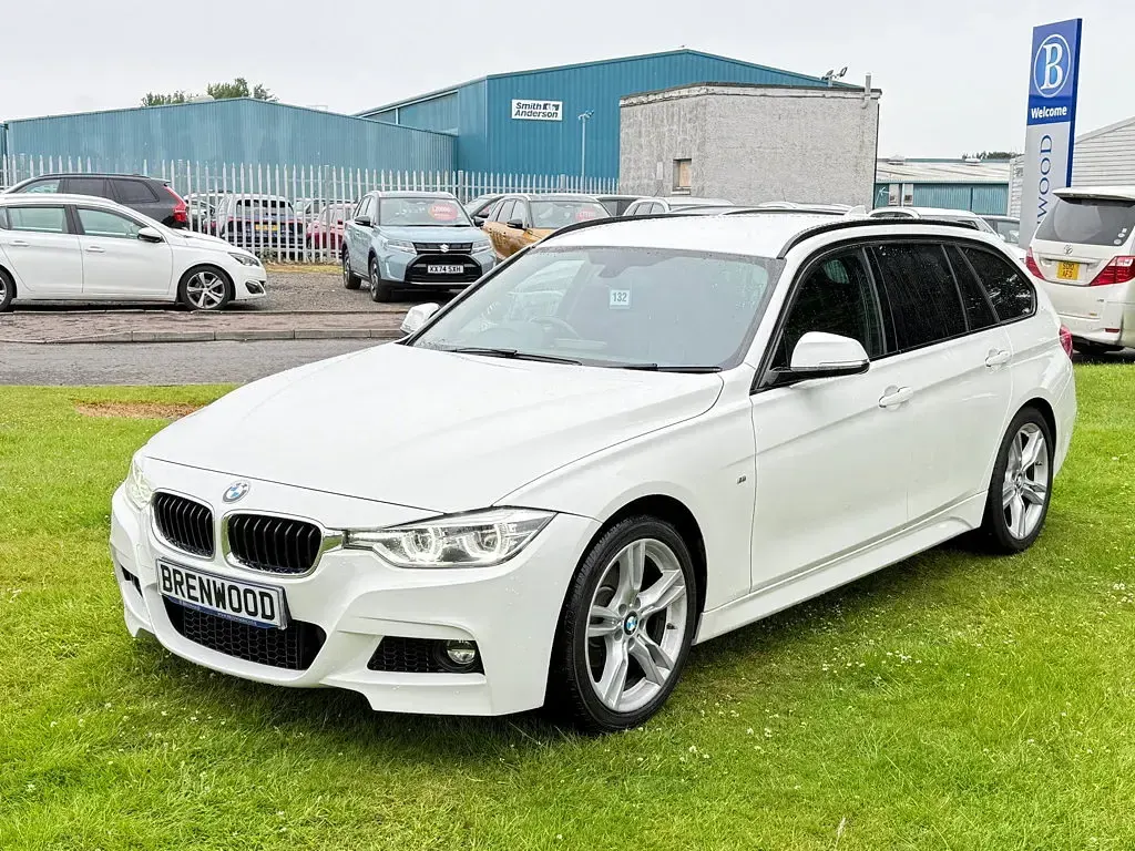 Used BMW 320 M Sport 184 HP (135 kW) 2018 White Estate