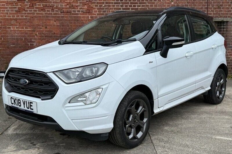 White Used 2018 Ford Ecosport ST-Line SUV | £9,980 (Fair price) - Image 1/1