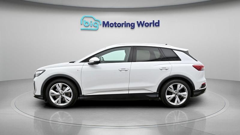 Used Audi Q4 e-tron S-Line 150 kW (204 HP) 2023 White SUV
