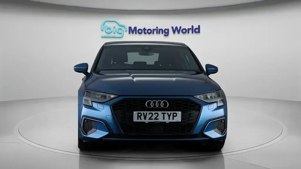 Used Audi A3 Sportback 150 HP (110 kW) 2022 Blue Hatchback