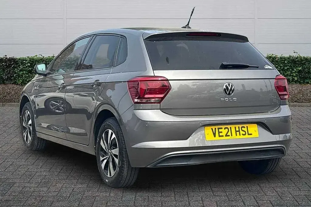 Used VW Polo Match 95 HP (69 kW) 2021 Grey Hatchback