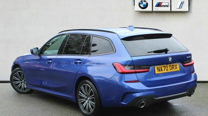 Used BMW 320 M Sport 187 HP (137 kW) 2020 Blue Estate