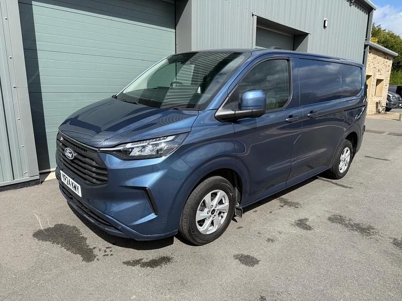 Used Ford Transit Custom Limited 136 HP (100 kW) 2024 Blue Van