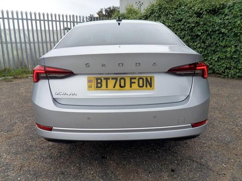 Used Skoda Octavia SE L 150 HP (110 kW) 2020 Silver Hatchback