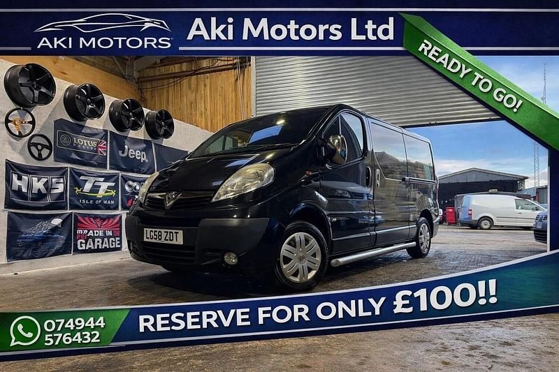 Black Used 2008 Vauxhall Vivaro Sportive MPV | £4,000 (Fair price) - Image 1/4
