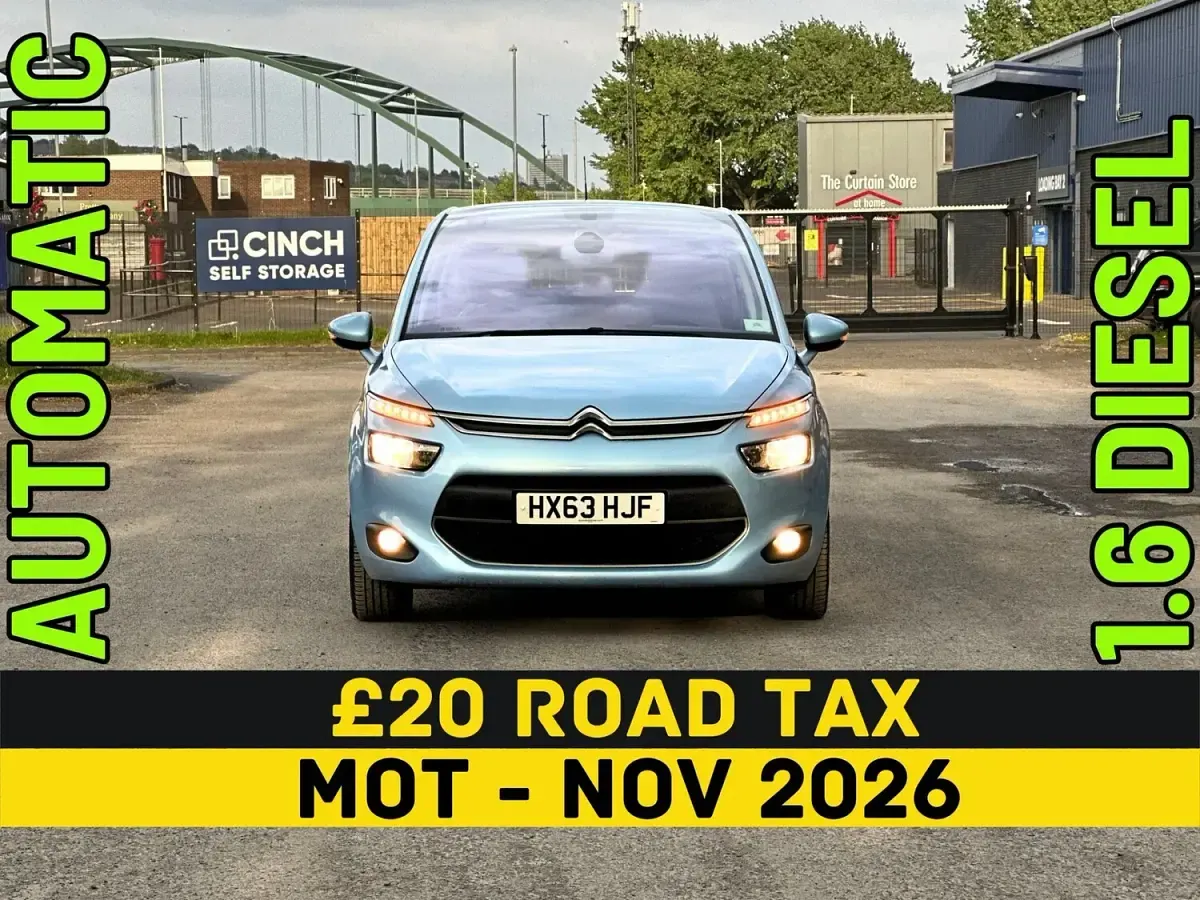 Used Citroën C4 Picasso Exclusive 115 HP (84 kW) 2013 Blue MPV
