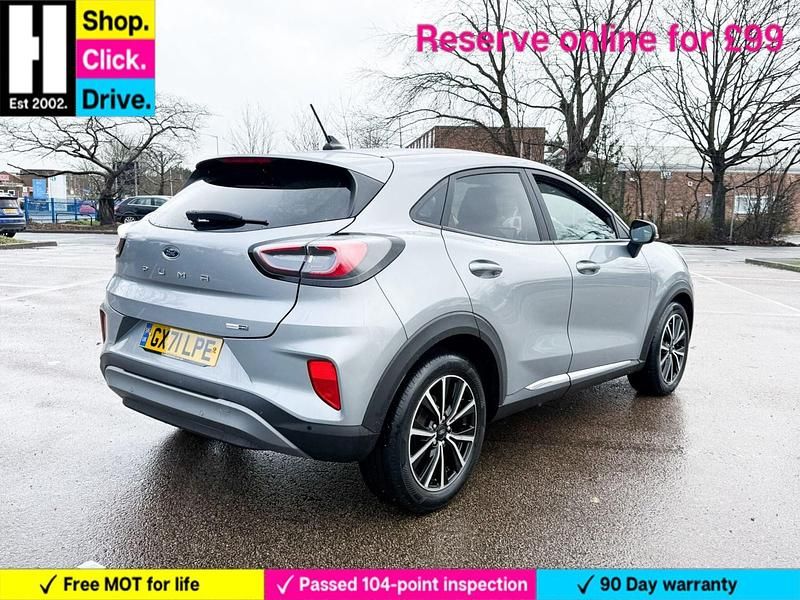 Used Ford Puma Titanium 2021 Silver Hatchback