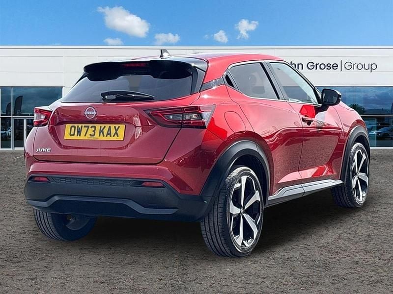 Used Nissan Juke Tekna 2023 Red SUV
