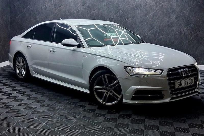 White Used 2018 Audi A6 S-Line Sedan | £13,490 (Good price) - Image 1/1