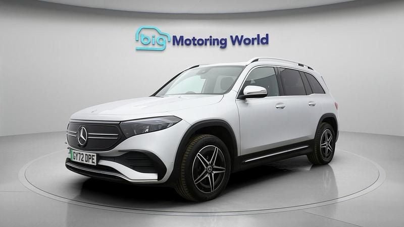 Used Mercedes EQB350 AMG line 214 kW (292 HP) 2023 Silver SUV