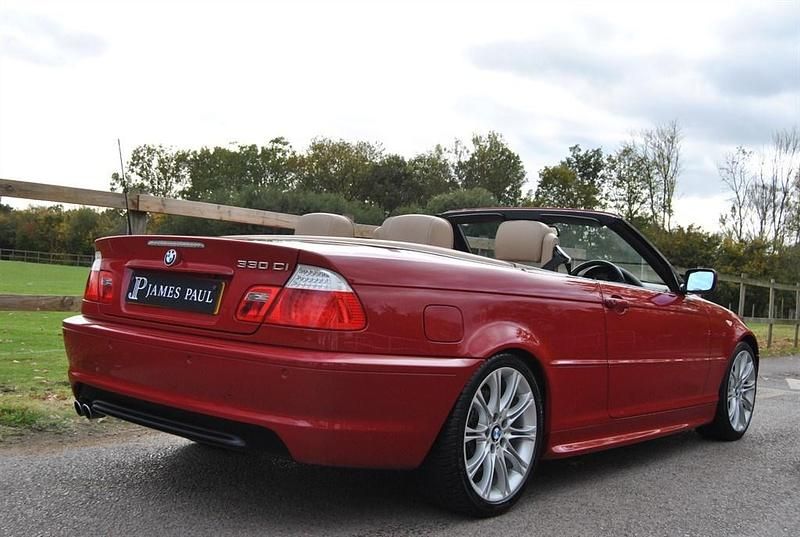 Used BMW 330 Cabriolet Sport Line 2003 Red Cabriolet