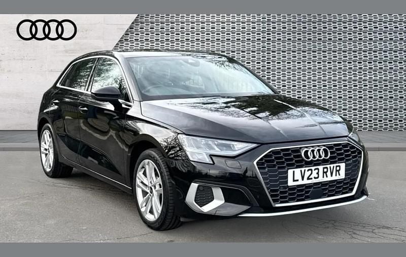 Used Audi A3 Sport 147 HP (108 kW) 2023 Black Sedan