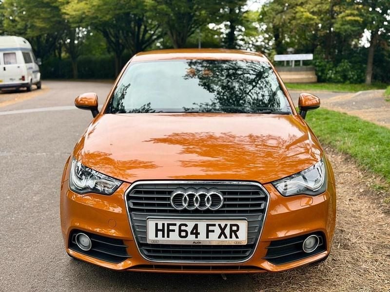 Used Audi A1 Sportback Sport 125 HP (91 kW) 2014 Orange Hatchback